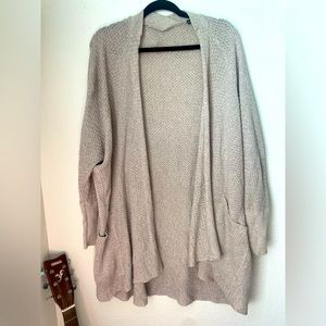 Snuggly knit Express cardigan - size L